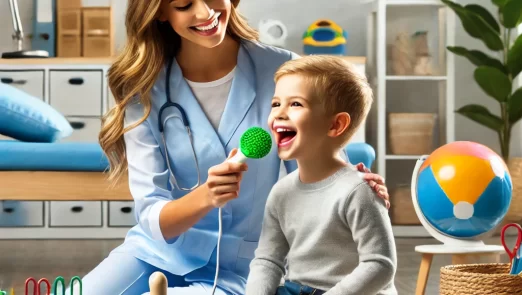 DALL·E-2024-12-28-14.07.20-A-visually-appealing-and-professional-image-for-a-clinic-specializing-in-speech-therapy-and-rehabilitation.-The-scene-includes-a-smiling-child-engagin.webp.webp