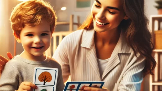 DALL·E-2025-01-01-12.33.27-A-child-using-flashcards-with-a-therapist-in-a-speech-therapy-session.-Th.webp