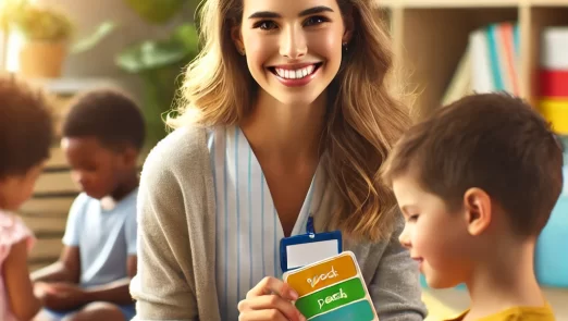 DALL·E-2025-03-18-18.59.30-A-professional-and-kind-female-speech-therapist-in-a-modern-therapy-clini.webp